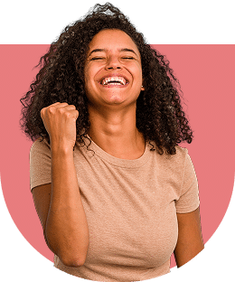 נערה מאושרת - הצלחה